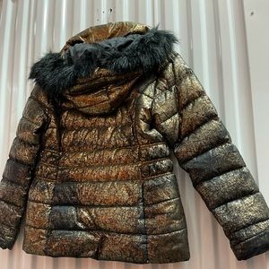 The North Face Metallic Puffer Jacket 